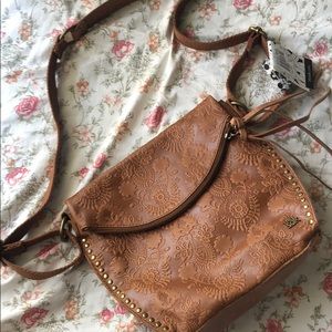 Embroidered crossbody